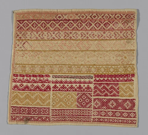 Sampler by Spain, textile, 1801-1900