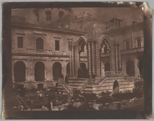 Benedictine Convent, Catania by George Wilson Bridges, photograph, 1846