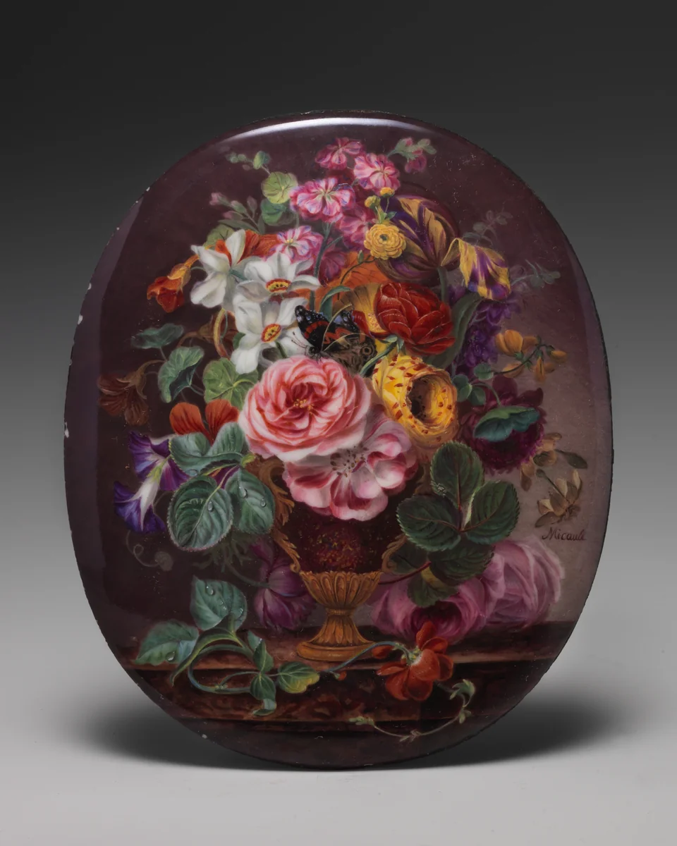 Plaque (one of two) by Micault, other, 1750-1799