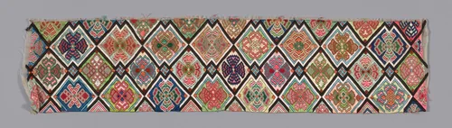 Band (from Woman's Trousers or Robe) by China, textile, 1875-1900