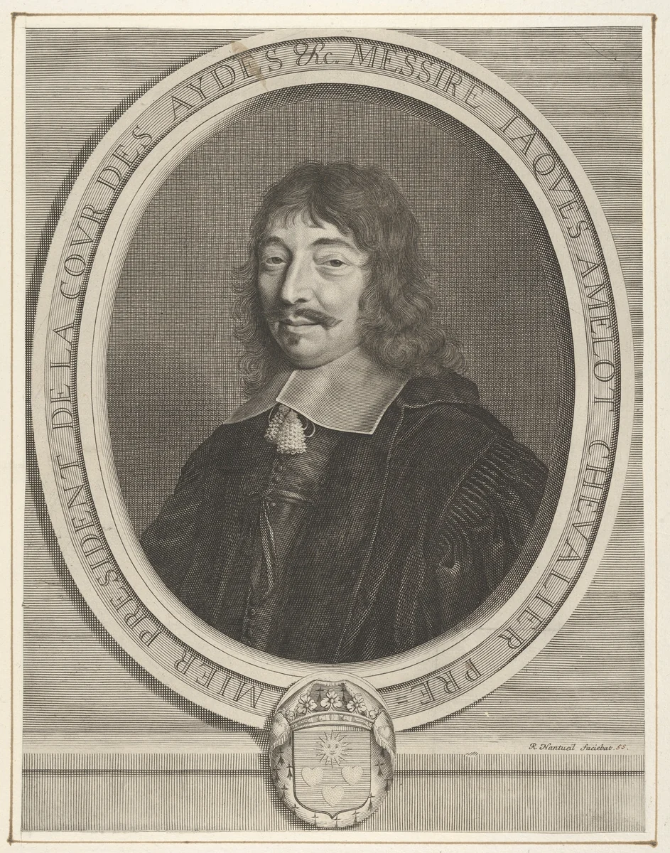 Jacques Amelot by Robert Nanteuil, print, 1650-1660