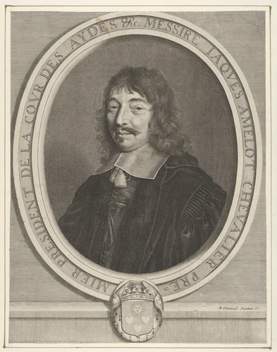 Jacques Amelot by Robert Nanteuil, print, 1650-1660