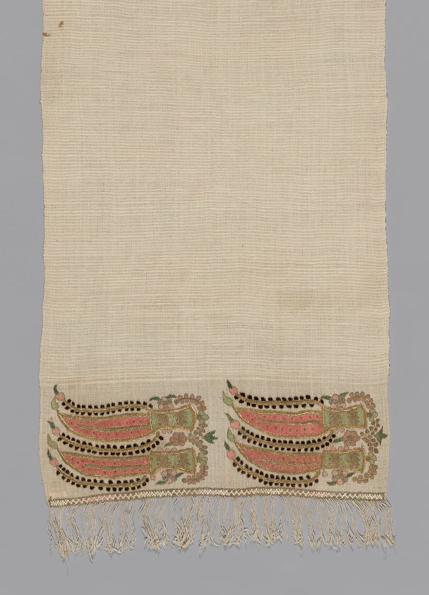Towel by Turkey, textile, 1801-1900