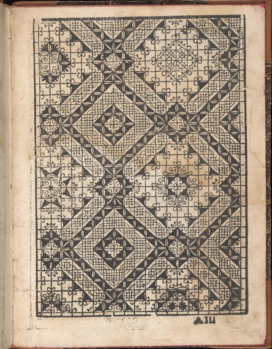 Spechio di pensieri delle belle et Virtudiose donne, page 2 (recto) by Matteo Pagano, book, 1546