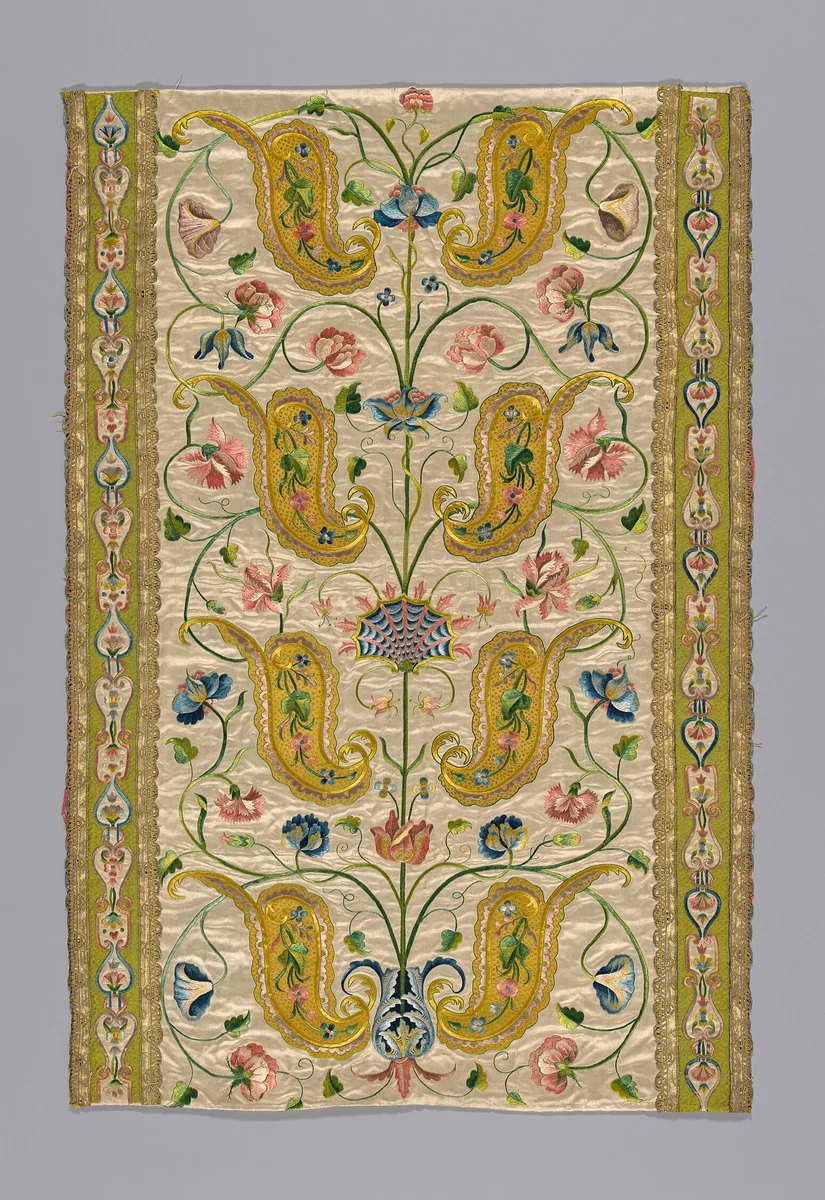 Panel by Italy, textile, 1801-1900