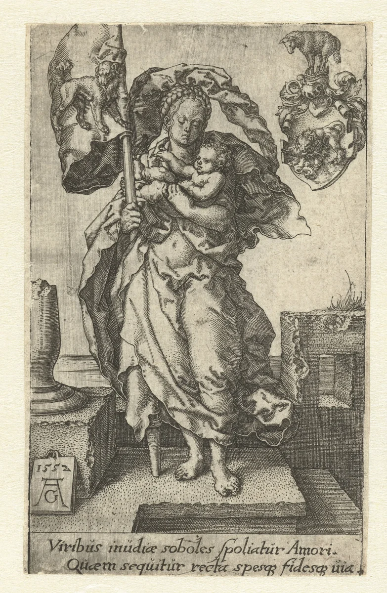 Naastenliefde by Unknown, print, 1552