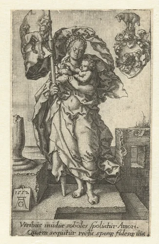 Naastenliefde by Unknown, print, 1552