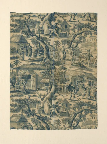 Fragment (Furnishing Fabric) by John Marshall, textile, 1815-1825