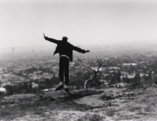 Playing Chicken, Flynn Squat by Jim Goldberg, photograph, 1988