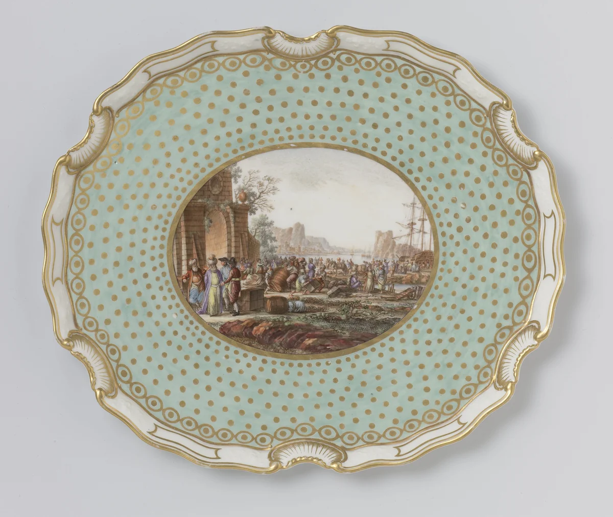 Tea service for two people (tête-à-tête) by Manufacture Oud-Loosdrecht, other, 1782-1784