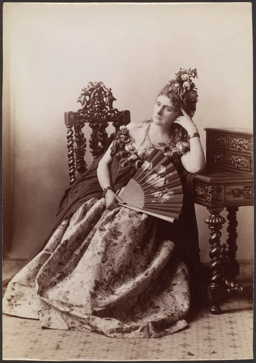 [Countess de Castiglione, from Série des Roses] by Pierre-Louis Pierson, photograph, 1895