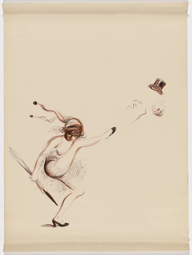 First Exhibition of the Humorists, Palace of Style by Jean-Louis Forain, print, 1911