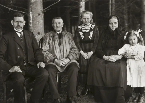 Three Generations of the Family by August Sander, photograph, 1912