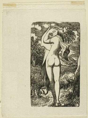 The Bacchante by Edward Calvert, print, 1819-1883