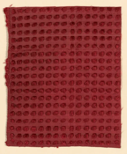 Fragment by Italy, textile, 1775-1800