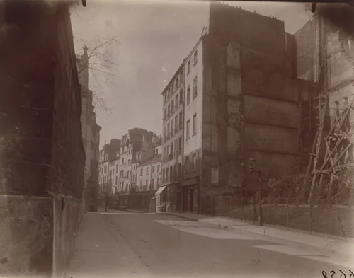 Rue des Prêtres-Saint-Séverin by Eugène Atget, photograph, 1926