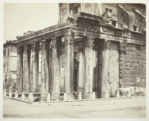 Untitled [Rome] by Bisson Frères, photograph, 1854-1856