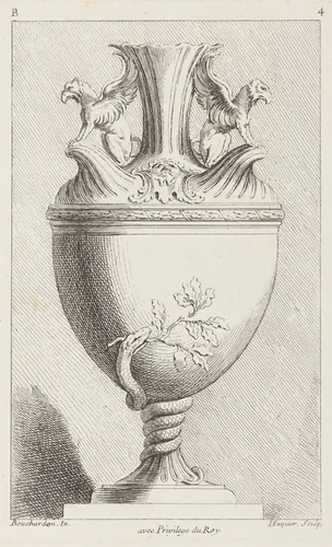 Second Book of Vases by Edme Bouchardon, book, 1737