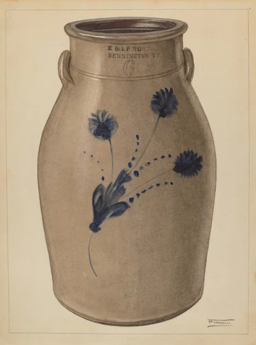 Churn by Frank Fumagalli, index of american design, 1936