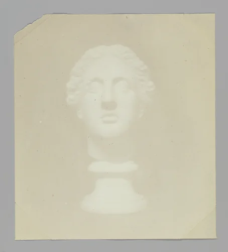 [Classical Head] by Hippolyte Bayard, photograph, 1839