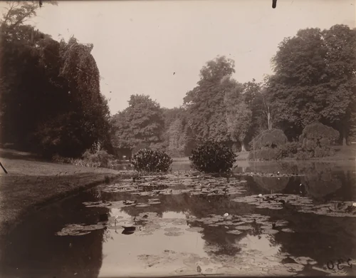 Bagatelle by Eugène Atget, photograph, 1923