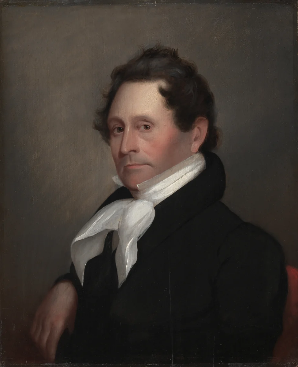 Senator Thomas Hart Benton by Matthew Harris Jouett, painting, 1820-1829