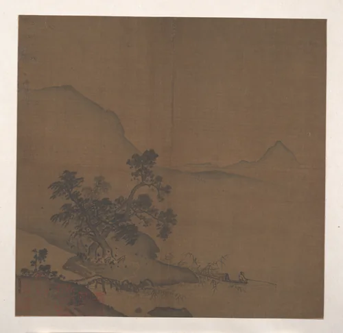 Xiantang Estuary by Xia Gui, painting, 1190-1210