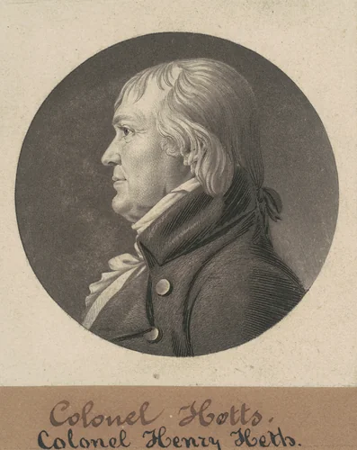 Henry Heth by Charles B. J. Févret de Saint-Mémin, print, 1805
