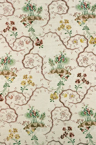 Panel by Possibly England, textile, 1825-1845