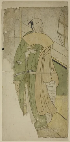 The Actor Onoe Matsusuke by Katsukawa School, print, 1800-1900