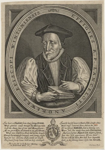 Lancelot Andrewes by John Payne, print, 1641