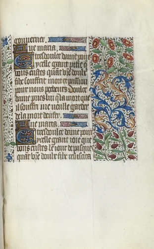 Book of Hours (Use of Rouen): fol. 150r by Master of the Geneva Latini, book, 1465-1475