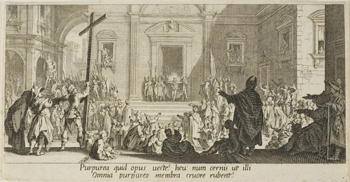 Ecce Homo by Jacques Callot, print, 1612-1635