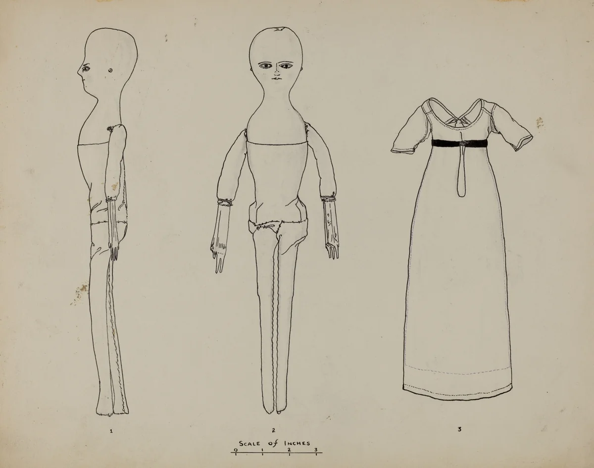 Doll by Francis Law Durand, index of american design, 1939