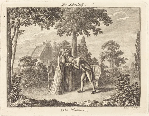 Bethrothal by Daniel Nikolaus Chodowiecki, print, 1793