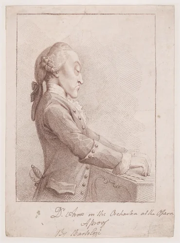 Dr. Arne by Francesco Bartolozzi, print, 1782