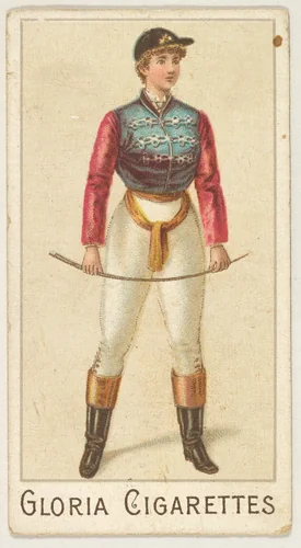 From the series "Sports Girls" (C190), issued by the American Cigarette Company, Ltd., Montreal, to promote Gloria Cigarettes by American Cigarette Company, Ltd., print, 1885-1895