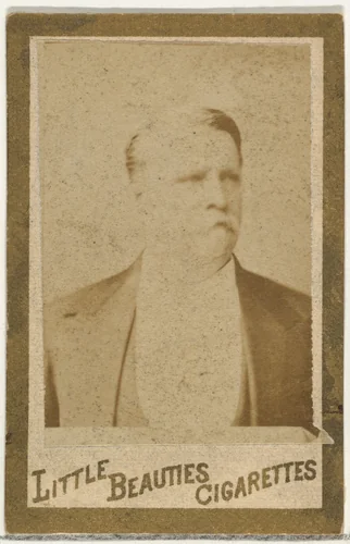 From the Actresses and Celebrities series (N60, Type 1) promoting Little Beauties Cigarettes for Allen & Ginter brand tobacco products by Allen & Ginter, photograph, 1887