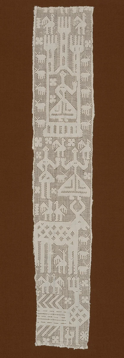 Part of a Valance by Probably Italy or Spain, textile, 1650-1700