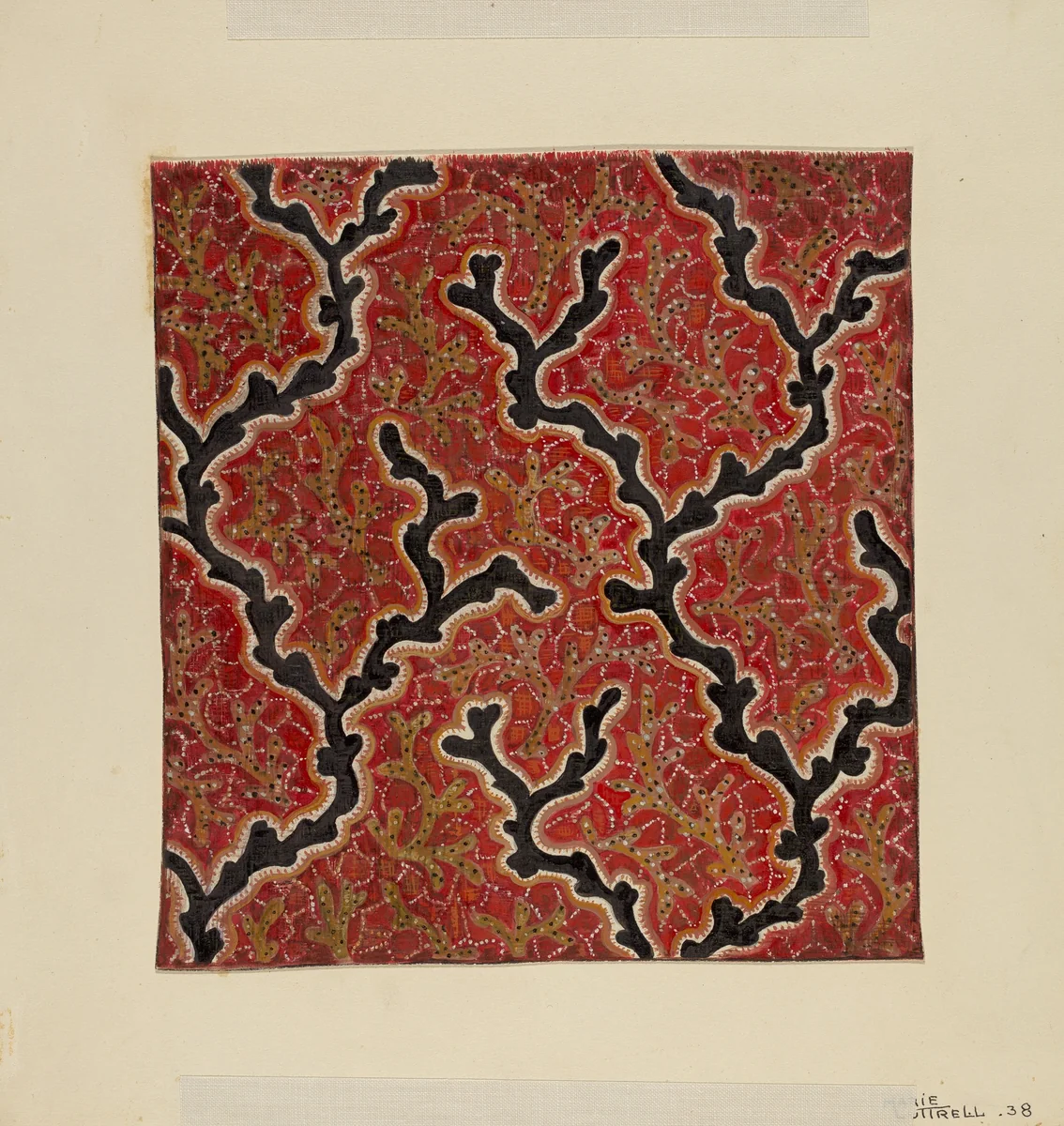 Printed Calico by Marie Lutrell, index of american design, 1938