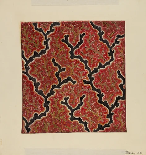 Printed Calico by Marie Lutrell, index of american design, 1938