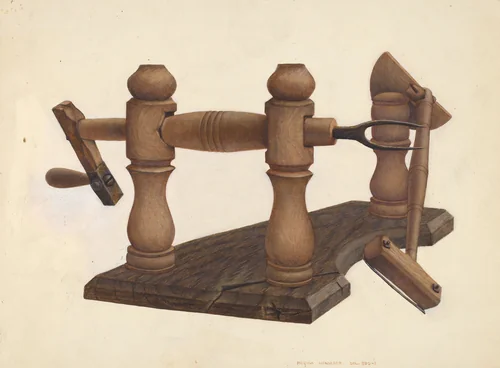 Apple Parer by Regina Henderer, index of american design, 1939