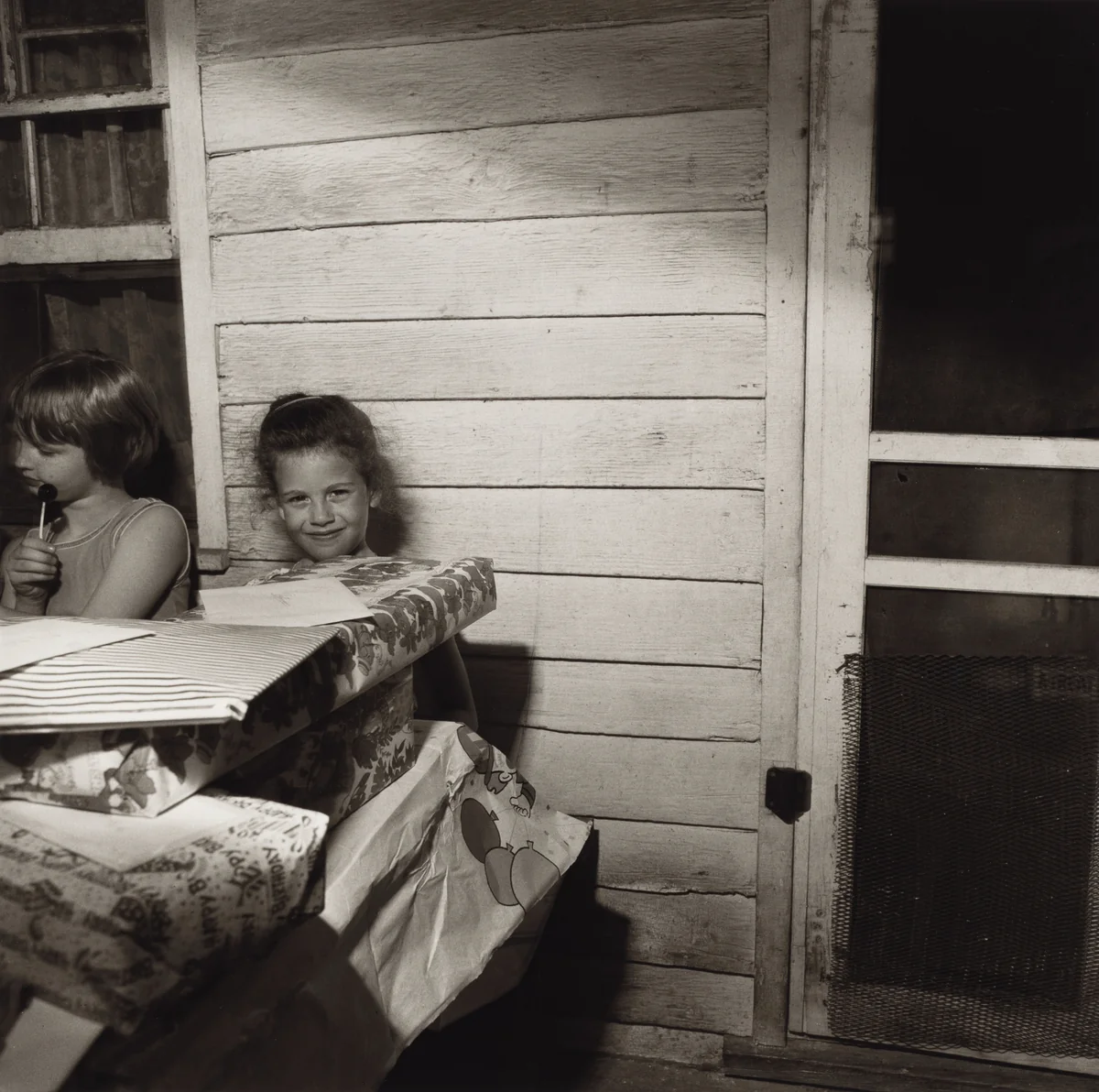 Pat Sabatine's Eighth Birthday Party, Martins Creek, Pennsylvania by Larry Fink, photograph, 1977