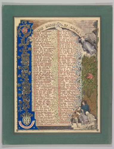 The Bridge of Sighs by Freeman Gage Delamotte, drawing, 1830-1862