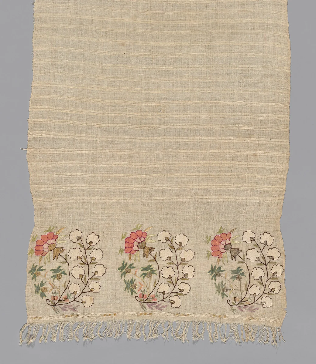 Towel by Turkey, textile, 1801-1900