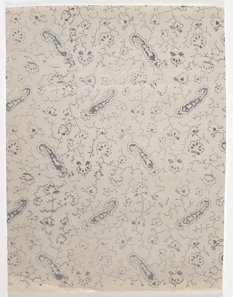 Endpaper by German 19th Century, print, 1800-1899