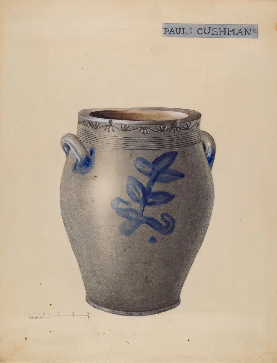 Crock by Charlotte Sperber, index of american design, 1937