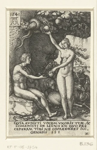 Zondeval by Unknown, print, 1541