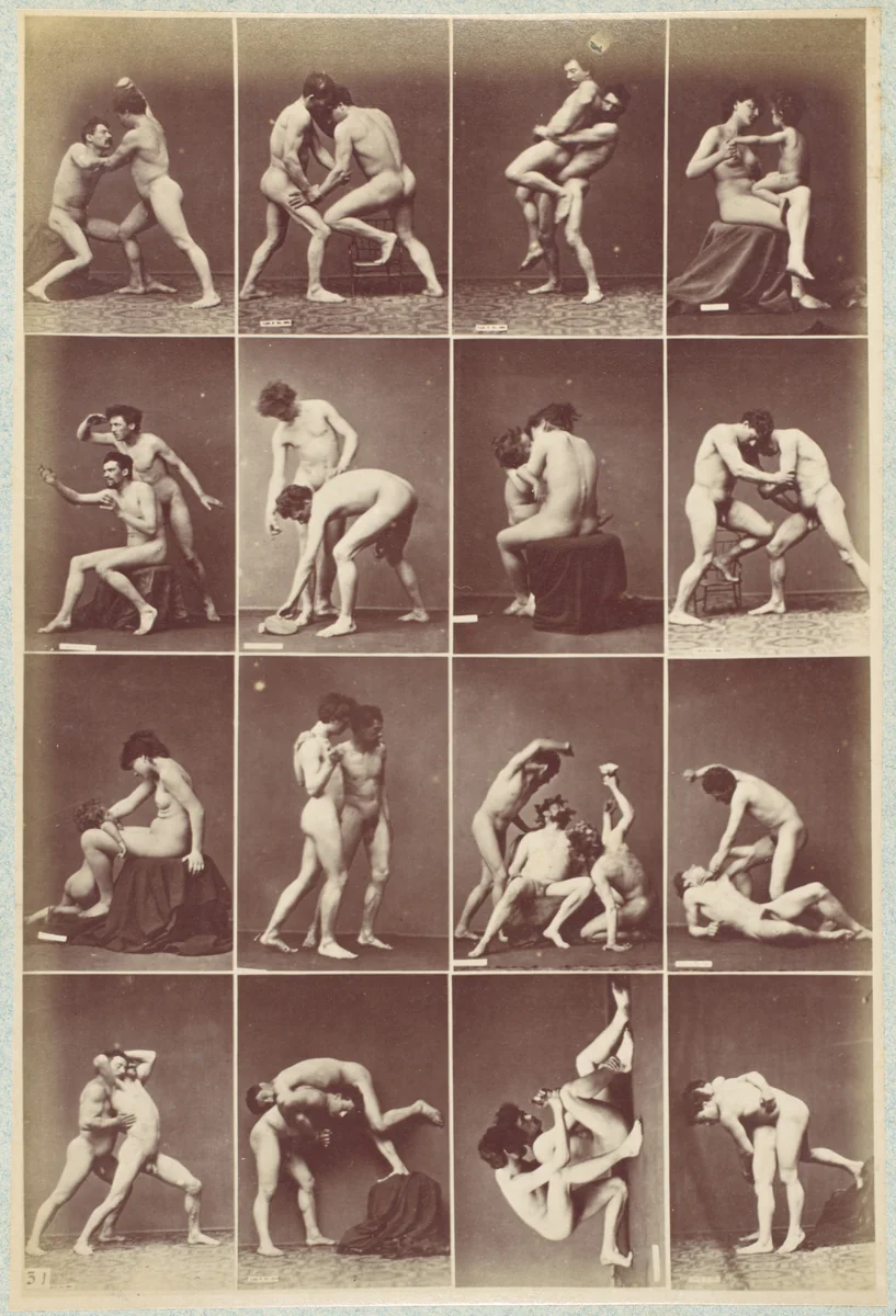 Album d'Études–Poses by Louis Igout, book, 1878-1882