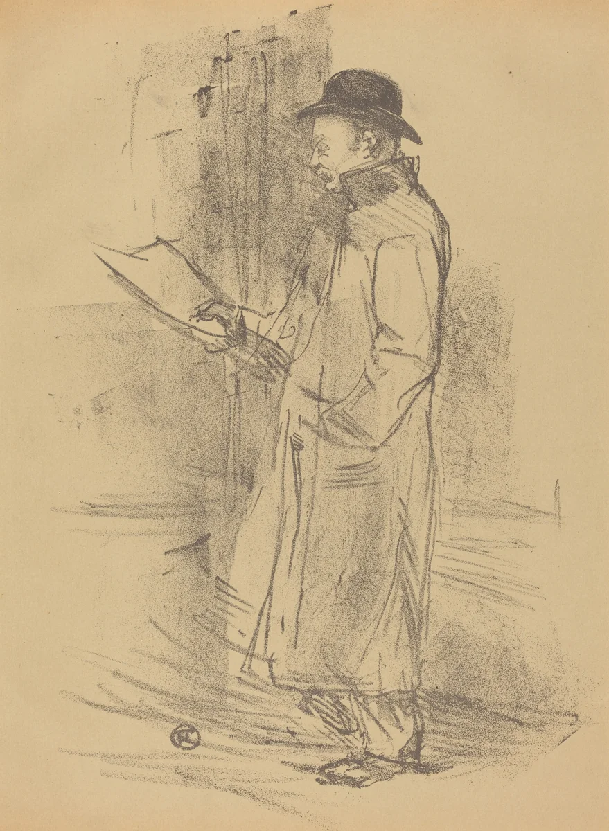 Benefit for Firmin Gémier by Henri de Toulouse-Lautrec, print, 1897